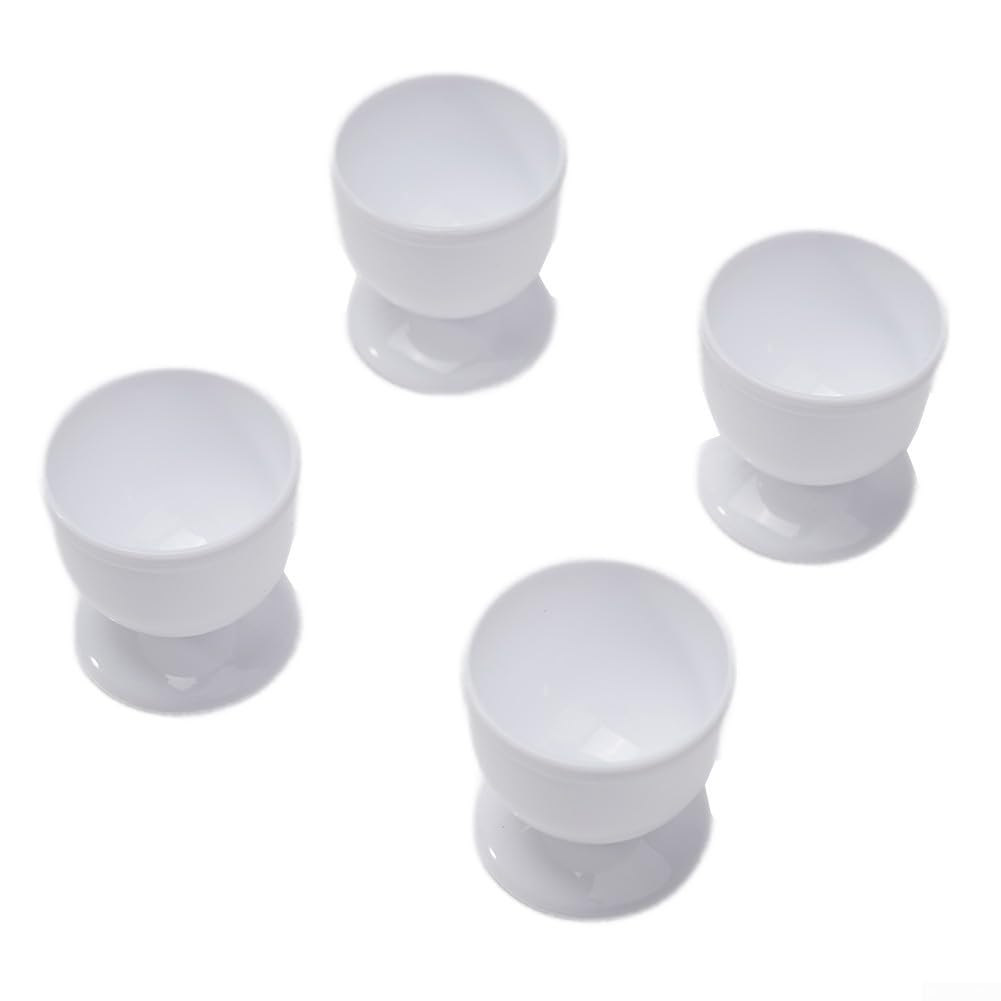 Clashpower Egg Cups 4/8Pcs Egg Holder for Boiled Eggs Plastic Egg Cups for Soft Boiled Eggs(4pcs), as picture show, ZYR0L4CAP84O4RZV941O21PHN4K