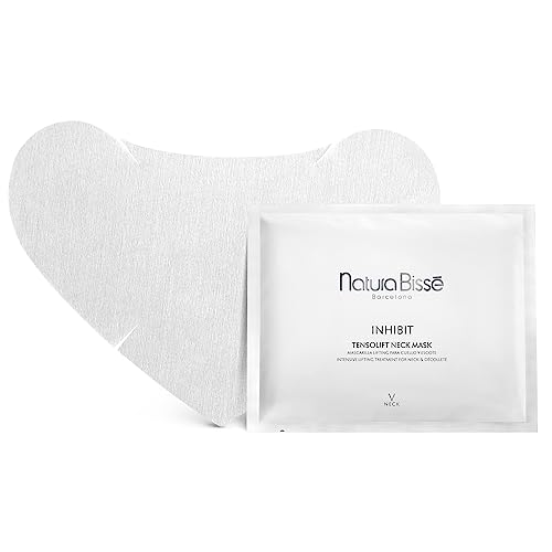 Natura Bissé Inhibit Tensolift Neck Mask | Mascarilla Facial Hidratante Efecto Lifting con Ácido Hialurónico y Niacinamida | 15 ml