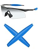 Mryok - Auriculares de repuesto para anteojos de sol Oakley M Frame Series, Azul (Sky Blue), Talla unica