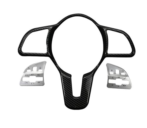 Z^[R\[Xgbv For A C E B Class GLB GLC GLE CLA GLA W205 W167 W177 C118 W118 H247 Car Steering Wheel Switch Button Cover Trim