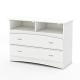 South Shore Imagine Collection TV Stand/Storage Unit, Pure White