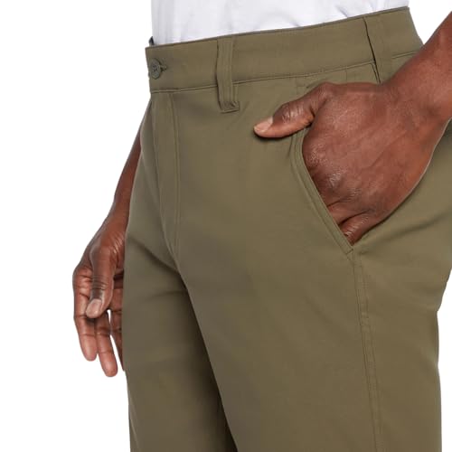 Eddie Bauer Men's Chino Tech Pant, Modern Fit Lightweight Casual Stretch Chino Pants for Men - Spruce 36W X 30L4