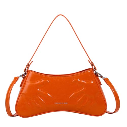 2024FashionArmpitBagHandbagShoulderBagforGirlWomenVersatileUnderarmBagSolidColorCrossbodyBagsLadyPurse