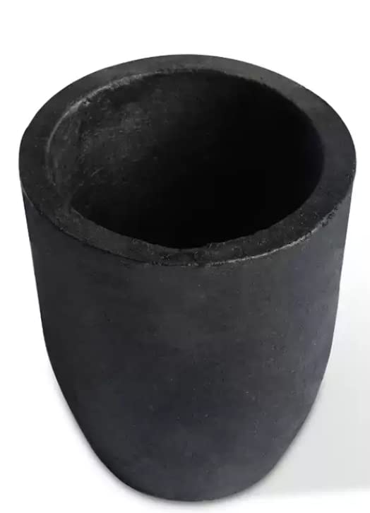 Crogiolo In Carburo Di Silicio Grafite Da 6Kg | Per Fondere Oro, Argento, Rame E Leghe - Forma A Tazza - Foto 9