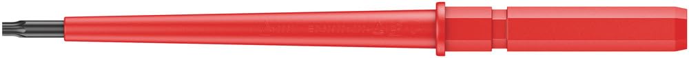 Wera Torx Insulated Screwdriver Blade, T15 Tip, 154 mm Blade, VDE/1000V