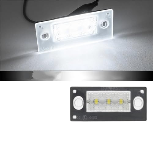Luces de matrícula LED para Audi A3 y S3 8L LCI repuesto Canbus sin error 4