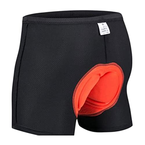 Shorts de ciclismo Tongina 3D com acolchoamento em gel, secagem rápida, respirável para mulheres e h