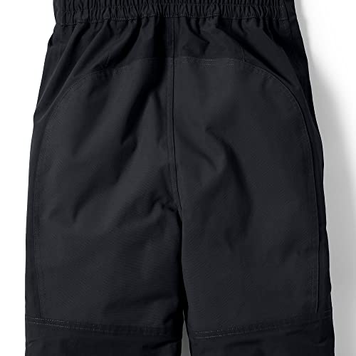 Lands' End Kids Squall Snow Bibs Black Kids 6 #TOP4