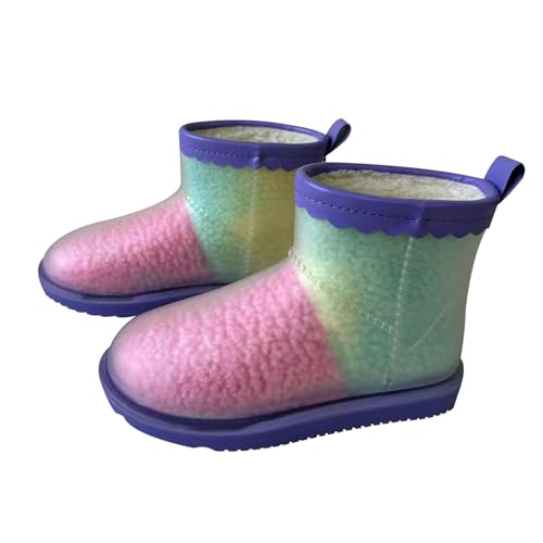 Bottes de pluie imperméables en PVC pour filles pour en finir avec les pieds froids