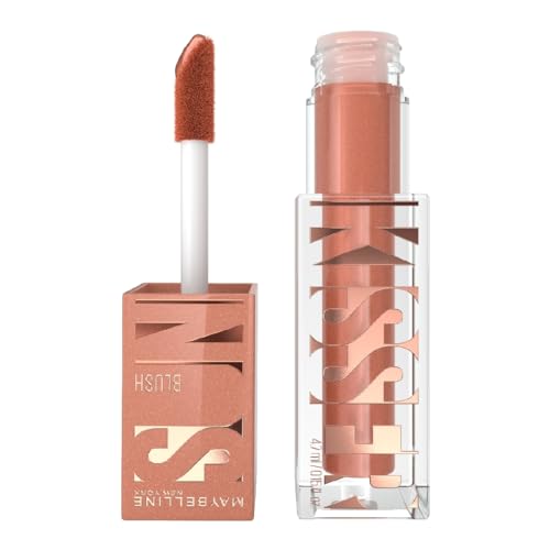 Rostro, Beauty Maybelline New York Iluminador líquido de mejillas Sunkisser Blush, tono 8 Shades On, 4.7ml