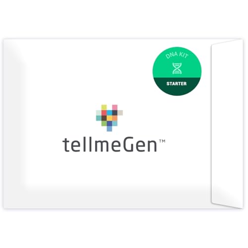 tellmeGen análisis genético Starter (Orígenes + Rasgos + Wellness) Más de 90 reportes actualizados