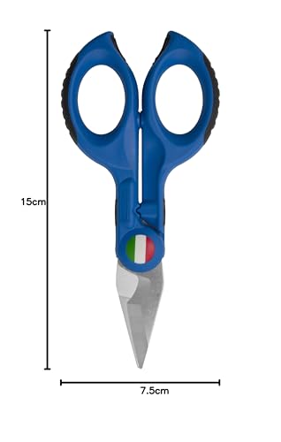 Ciseaux dénudeur Intercable CE2016 édition limitée bleue de haute qualité - 6