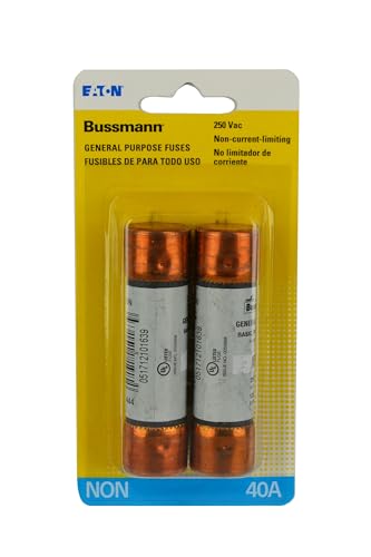 BUSSMANN FUSES BP/NON-40 250V K5 One-Time 40 Amp Low-Voltage Cartridge Fuse