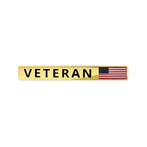 PinMart Veteran Flag Tie Clip Cover