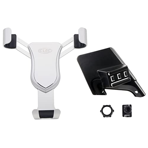 ITrims Car Phone Holder for Ford Fiesta 2008-2016 Car Dashboard Mount Cell Phone Cradles Adjustable Phone Stand Holder Universal Compatible with Most Smartphones (Silver)