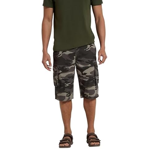 Mountain Warehouse Men's Camo Cargo Shorts Cover