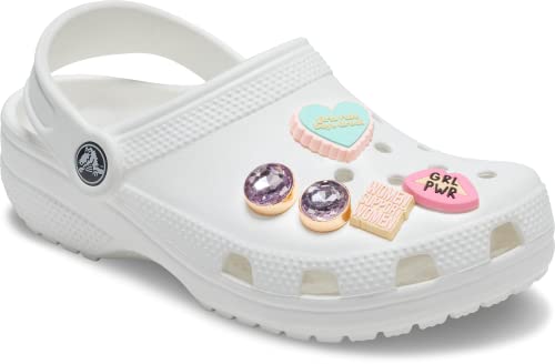 Image of Crocs Unisex-Adult Jibbitz Girly Bling Multi Pack, Gold Shoe Charms, Celebrate Women, 5 Pack