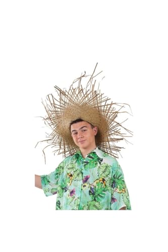 DISBACANAL Sombrero de Paja desfilorchado