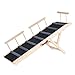 VEVOR Dog Ramp, Folding Pet Ramp for Bed, Adjustable Dog Ramp for Small, Large, Old Dogs & Cats, Wooden Pet Ramp with 47.2