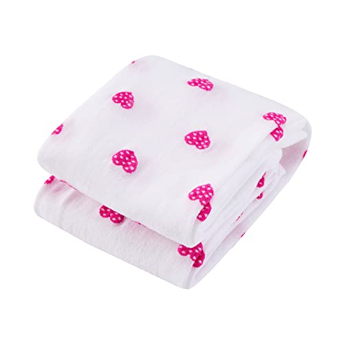 Kids Girl Pantyhose Elastic Waist Heart Pattern Stockings Slim Fit Warm Socks Cute Baby Girl Tights2