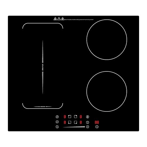 Catálogo para Comprar On-line Parrilla de Induccion 4 Quemadores los 5 mejores. 42 Parrilla de Inducción 4 Quemadores Empotrable 7000W - Panel Táctil, 9 Niveles, Booster, Temporizador 99 min, Detección de Sartenes - Vidrio Templado - Diseño Negro