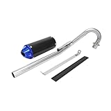 Ce tube d'échappement intermédiaire contribue à abaisser la température interne et à augmenter le volume des gaz d'échappement.