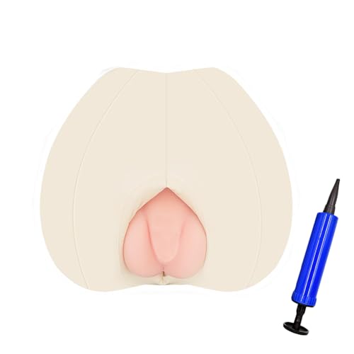 Bed-Mounted Silicone Pocket Pussy Holder, Inflatable Stand for Men, Compatible with Sex Dolls