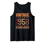 Photo Gallery vintage 1958 regalo 62 anni compleanno canotta Photo Gallery vintage 1958 regalo 62 anni compleanno canotta