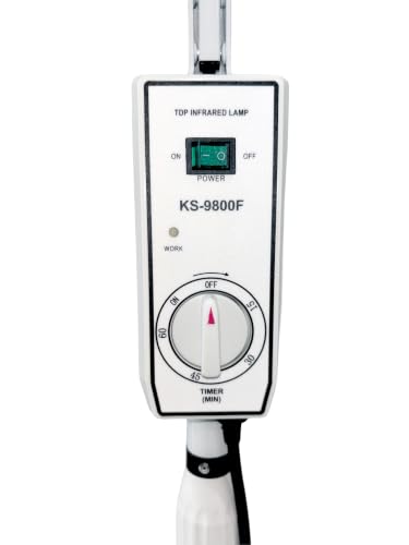 Image of KS TDP Far Infrared Mineral Heat Lamp w /a Detachable Head Floor Model (KS-9800F)
