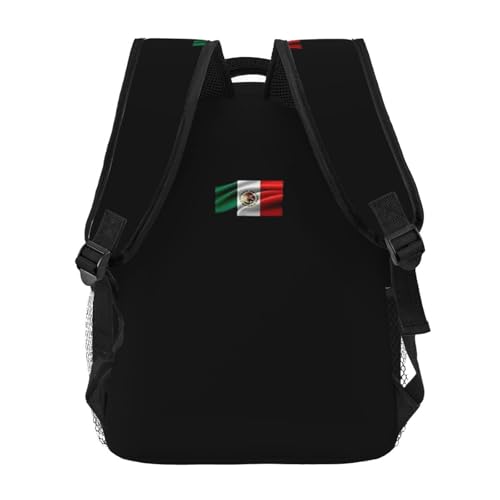 Mexico Backpack Math Mexico Flag Backpacks Travel Hiking Camping Bag Mexican Bag Casual Daypack Lightweight Backpack3