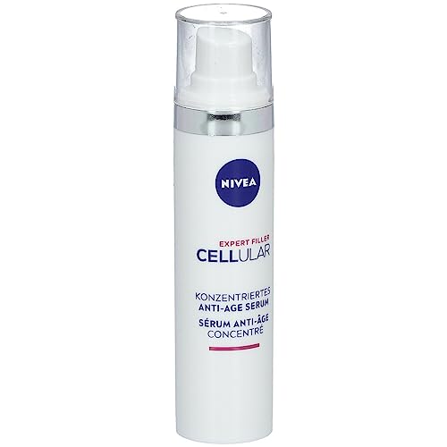 Nivea Cellular Expert Filler Concentrated Anti-Age Serum (40 ml), Anti-Wrinkle Serum with Hyaluronic and Folic Acid - Image 3