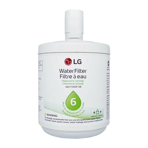LG LT500P - 6 Month / 500 Gallon Capacity Replacement Refrigerator Water Filter (NSF42 ADQ72910911 , White - image 4