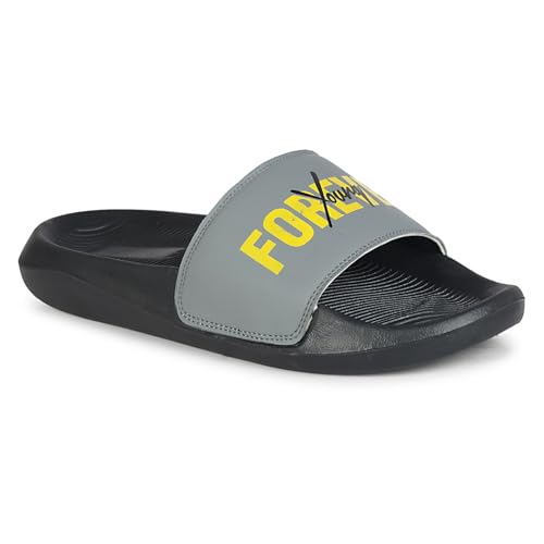 Image of PERY-PAO Sliders for Men | Lightweight EVA Sole & Comfortable Slippers | Flip-Flops & Chappals for Everyday Use