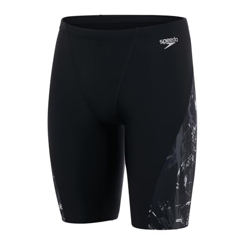 Jammer Speedo Allover V-Cut avec maintien ergonomique noir et gris pour la glisse