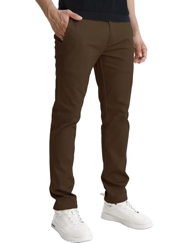 Image of Match Men's Regular Fit Comfort Stretch Casual Chino Pants