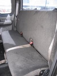 Durafit Seat Covers, Made to fit 2001-2003 F150 XCab Rear Solid Back 40/60 Split Bottom Bench Seat. 9 Inch High Seat Belt Cutout in Backrest Seat Covers in Gray Velour