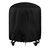 Photo Gallery 73 x 71 cm resistente copertura rotonda per barbecue, protegge griglie e mobili da esterno da pioggia, polvere e sole Photo Gallery 73 x 71 cm resistente copertura rotonda per barbecue, protegge griglie e mobili da esterno da pioggia, polvere e sole