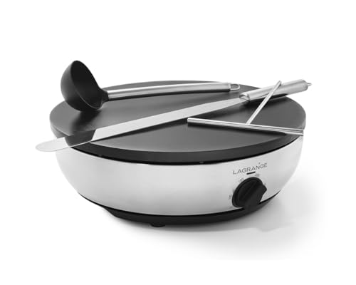 Crêpière Lagrange 3000 W Argent