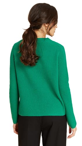 Image of EURKEA Women's Cashmere Blend Crewneck Sweater Soft Warm Winter Pullover | Cashmere Blend, Breathable, Non-itchy, Classic Crewneck, Regular Fit, Office, Weekend, Travel