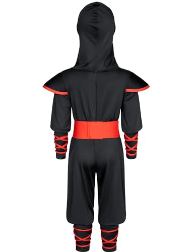 Disfraz Infantil Ninja con Juguetes para Niños y Niñas miniatura 6