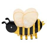 Beaupretty Bee Hair Clip Women Hair Clips Bee Claw Clip Funny Hair Accessories Cartoon Claw Clip For Women Girls Styling Thick Hair