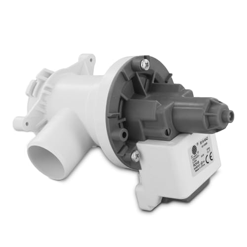 DEKAROX Ablaufpumpe 34W mit Pumpenkopf und Sieb für Beko Blomberg Arcelik 2840940100 2880401800 HANYU Magnettechnikpumpe für Waschmaschine