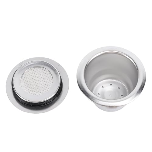 Ycauty Cápsula de café Reutilizable, Amplia Compatibilidad, Resistente Al óxido, para Entusiastas del café, Oficina