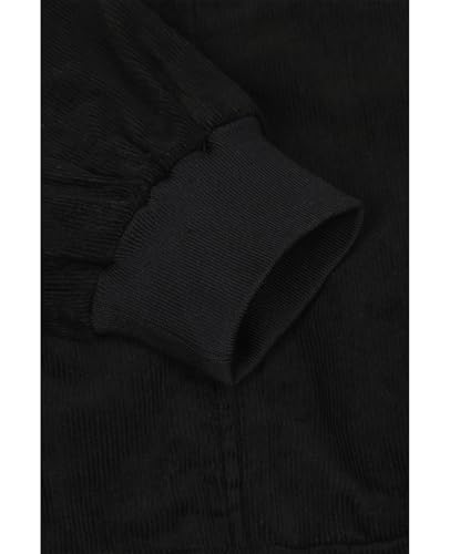 Image of ZENTHACE Men's Corduroy Jacket with Full Flannel Lined,Zip Up Casual Vintage Outerwear Coat,100% Cotton