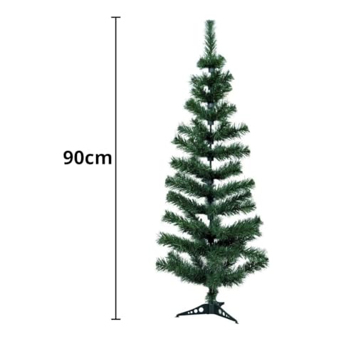 Arvore De Natal Pinheiro galhos simples Verde 90 Cm