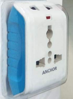 Anchor by Panasonic Multiplug Adaptor with Surge Protection