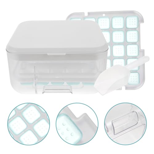 Molde para cubos de hielo de silicona garneck blanco miniatura 7