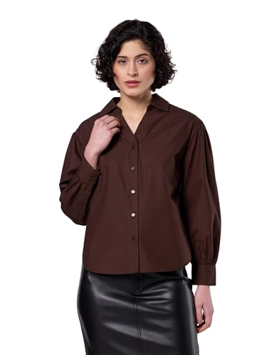 Image of Symbol Premium Women's Oversized Smart Casual Cotton Shirt (Available in Plus Sizes)