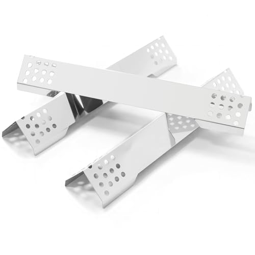 FORYEYC 40.2CM - Cubierta de quemador de repuesto para Rösle Videro Series G3, G3-S, G3-S Nero, Vario+, acero inoxidable, distribuidor de llama para Rösle Videro G2, G4, G6 y Zanzíbar, 3 unidades