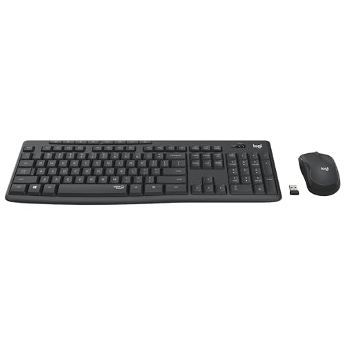 Logitech MK295 Silent Ensemble clavier et sans fil 2.4 GHz QWERTZ Tchèque - vue 3